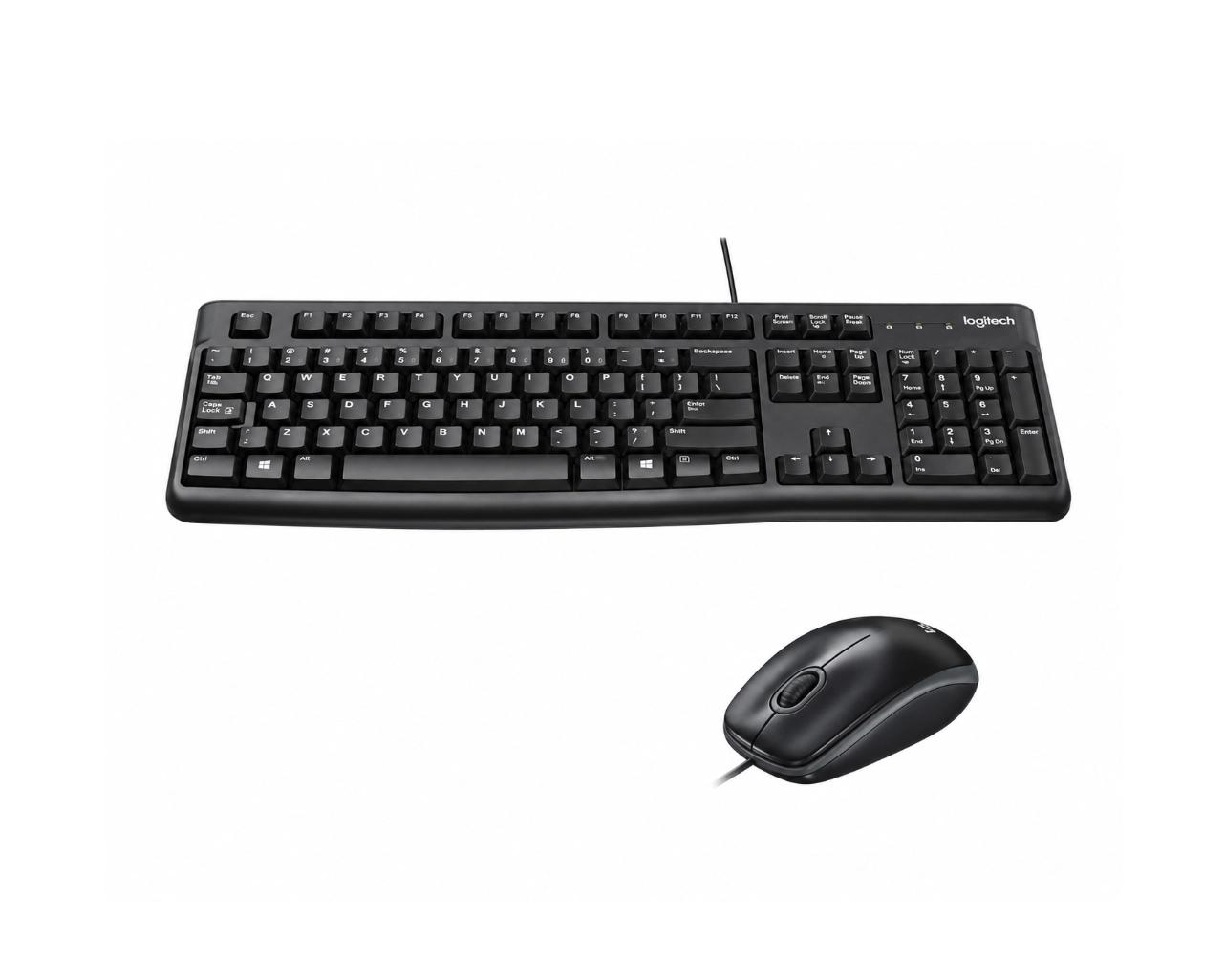 Logitech MK120 bedraad toetsenbord + Muis combi